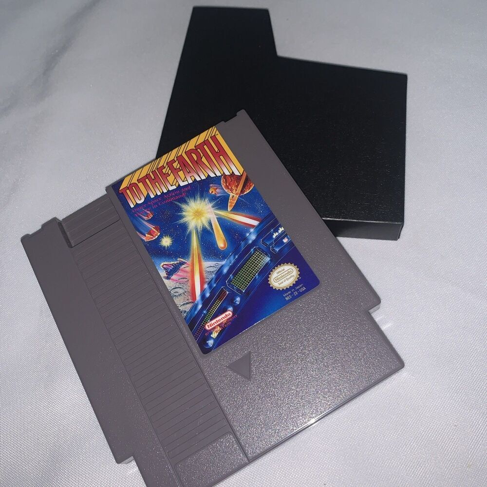 To The Earth Nintendo NES Video Game Authentic Nintendo Entertainment System - Picture 2 of 7